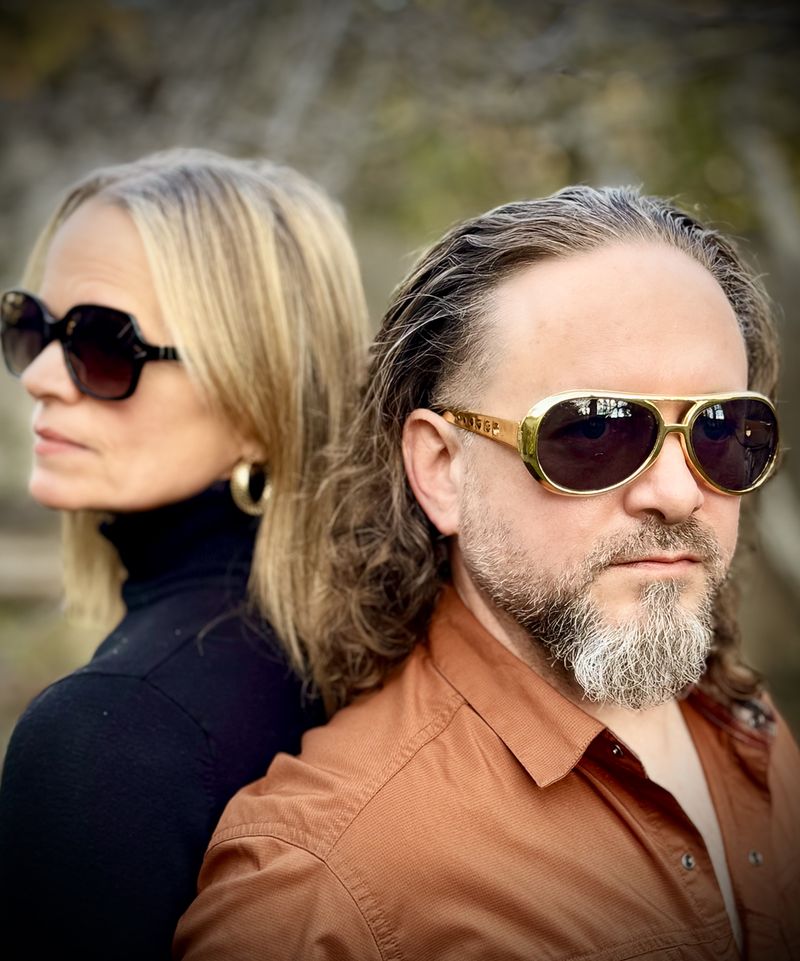 The band Love Songs and Whiskey with Seán in front