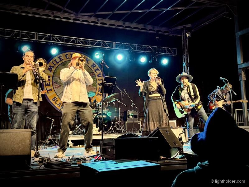 Dustbowl Revival performing